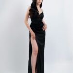 Bias-Cut Gown