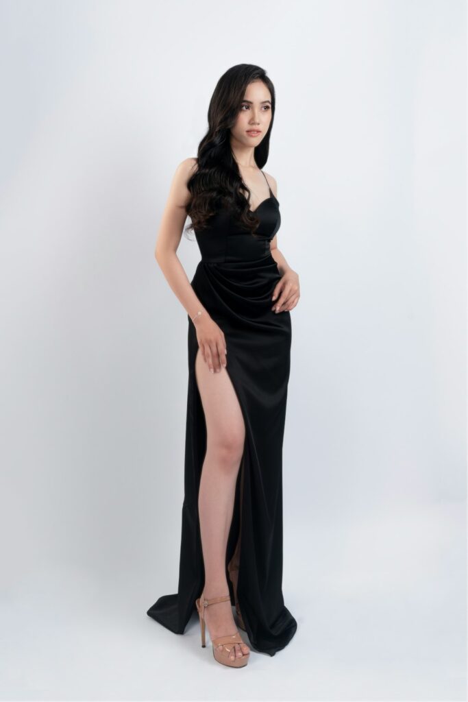 Bias-Cut Gown