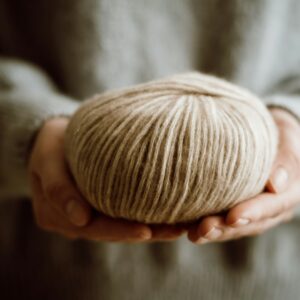 a close-up of a baby's head